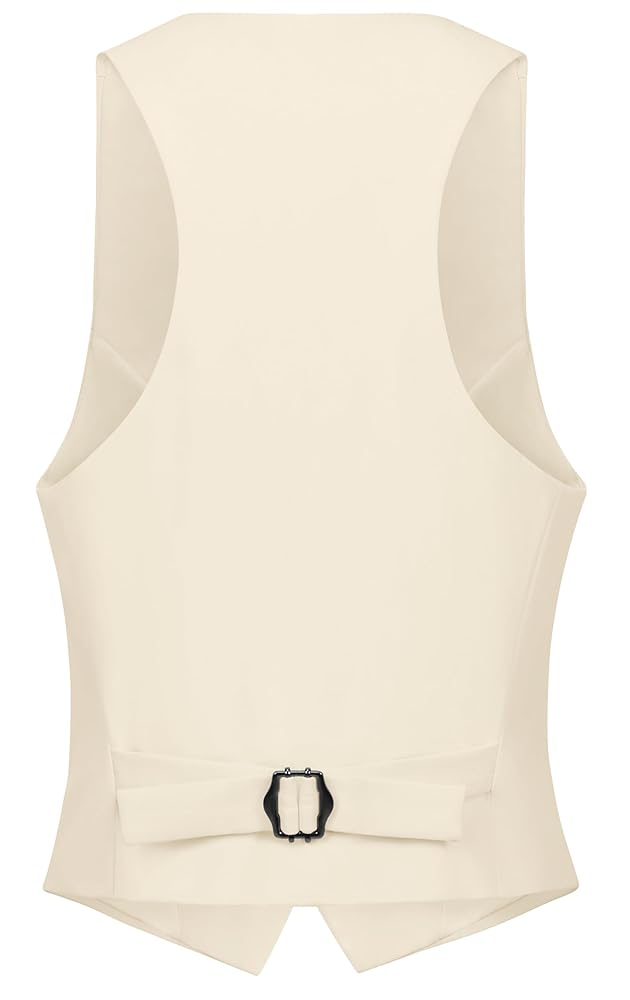 V VOCNI Suit Vest for Women Waistcoat Vest Vintage Steampunk